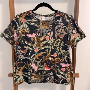 TWIK Simons jungle print t-shirt sz m
